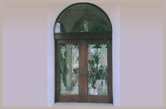 doors sarasota florida glass lattice
