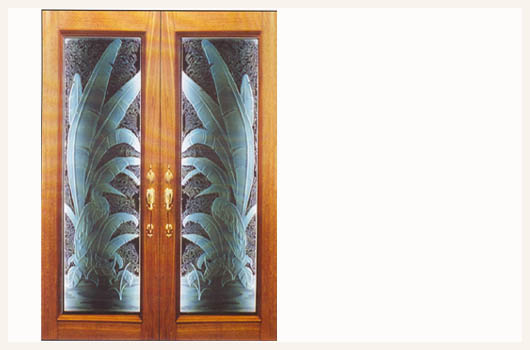 sarasota custom doors etched