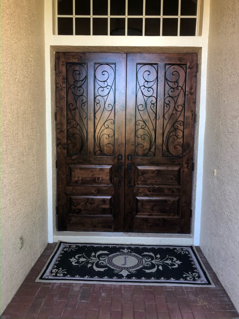 custom front doors in Sarasota